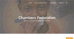 Desktop Screenshot of chambersfederation.com