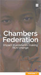 Mobile Screenshot of chambersfederation.com